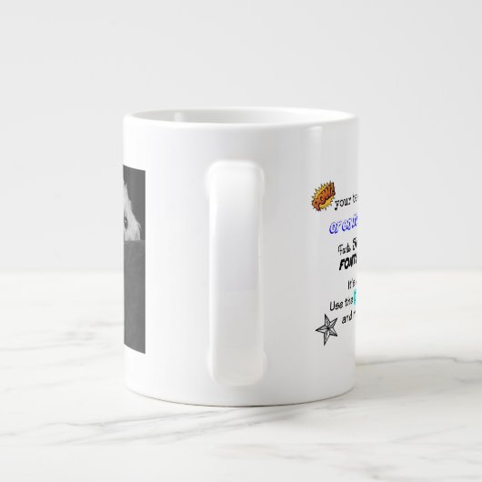 Klaar om mok 20 ounce te personaliseren (Achterkant)