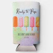 Klaar om Pop Popsicle Baby shower gunst (Voorkant)