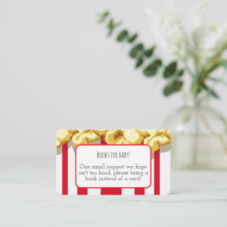 Klaar om te baren! Boekverzoek voor babyfeestje Informatiekaartje
