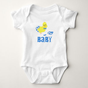 Klaar om te Komen Kuiken Jongen Baby Shower Romper