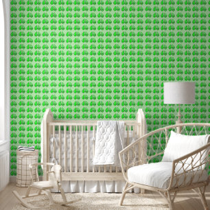 Klaar om te poepen Nieuwe Baby Grappige Groene Erw Behang