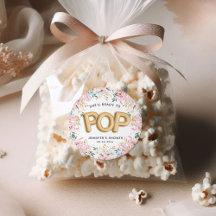 "Klaar om te Poppen" Floral Baby shower Ballonnen