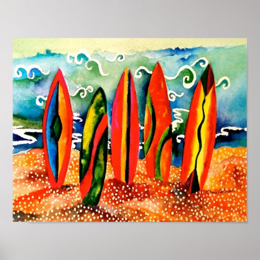 Klaar om te Surven Poster (Voorkant)