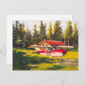 "Klaar om te vliegen" Briefkaart (Voorkant / Achterkant)