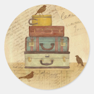 "Klaar om te vliegen" stijl ontwerp Sticker