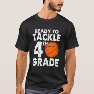 Klaar om vierde graad terug te pakken terug naar s t-shirt
