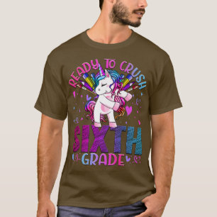 Klaar om zesde klas terug te zetten naar school t-shirt