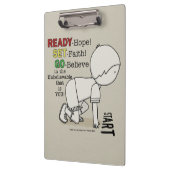 Klaar, Set, ga geloven! Klembord (Links)