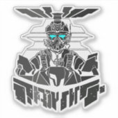 Klaar. Set. Ga. Sticker (Voorkant)