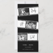 Klaar Set Wed Fotofilm De datum opslaan Kaart (Voorkant)