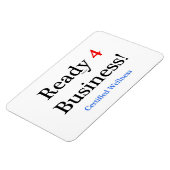 Klaar voor 4 bedrijven magneet (Linkerzijde)