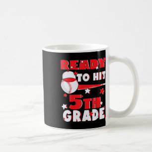 Klaar voor 5e graad Baseball Kind Terug Koffiemok