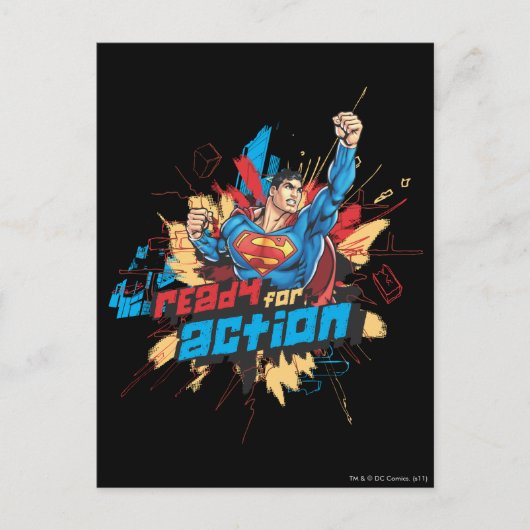 Klaar voor actie briefkaart (Voorkant)