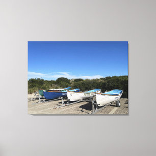 Klaar voor actie canvas afdruk
