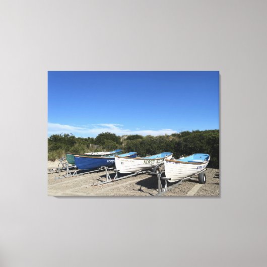 Klaar voor actie canvas afdruk (Voorkant)