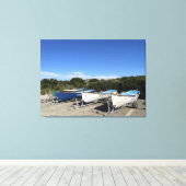 Klaar voor actie canvas afdruk (Insitu (Houten vloer))