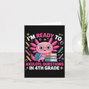 Klaar voor Axolotl vraag 4e klas eerste dag vier Kaart