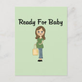 Klaar voor Baby Briefkaart (Voorkant)