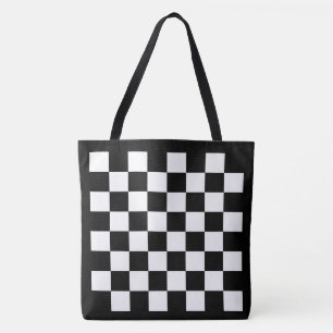 Klaar voor Checkers of Chess Anytime Draagtas