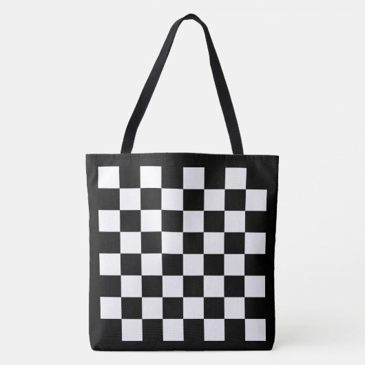 Klaar voor Checkers of Chess Anytime Draagtas (Voorkant)