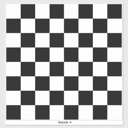 Klaar voor Checkers of Chess Anytime Sticker (Vel)