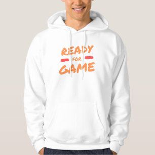 Klaar voor de game hoodie