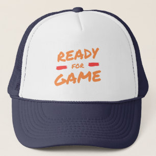 Klaar voor de game trucker pet