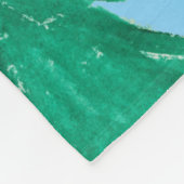 Klaar voor de kerstman en de Elven Fleece Deken (Hoek)