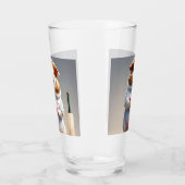 Klaar voor de pitch, cavia cricketer glas (Links)