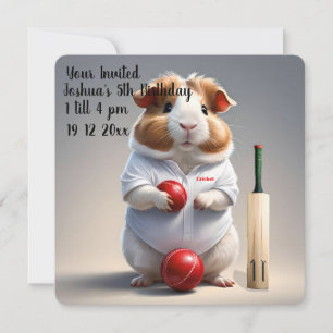 Klaar voor de Pitch: Cavia in Cricket Uitrusting, Kaart