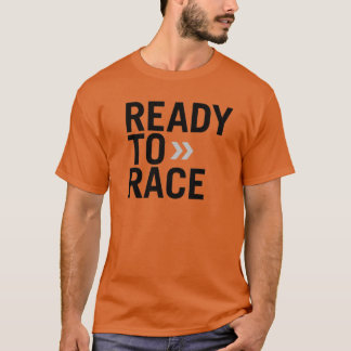klaar voor de race t-shirt