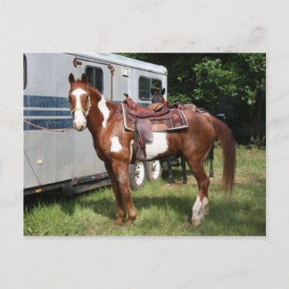 "Klaar voor de rit " Briefkaart