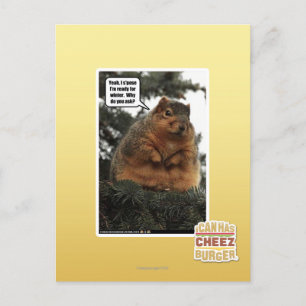 Klaar voor de winter briefkaart