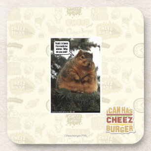 Klaar voor de winter drankjes onderzetter