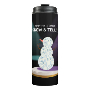 Klaar voor een beetje sneeuw en vertel Discoball S Thermosbeker