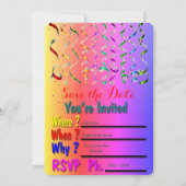 Klaar voor feest save the date (Achterkant)