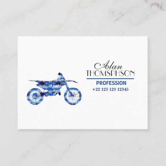 Klaar voor gebruik visitekaartje (Voorkant)