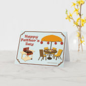 Klaar voor Grill Vaderdag Kaart (Gele Bloem)