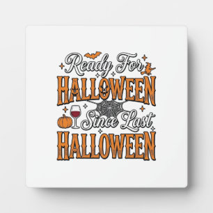 Klaar voor Halloween Vintage Gravure Shirt Ontwerp Fotoplaat