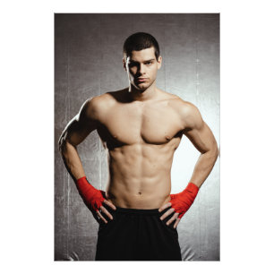 Klaar voor het Fight Hot Guy Poster