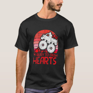 Klaar voor het maken van sukkelharten Monster Truc T-shirt