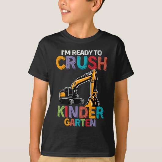 Klaar voor het opknappen van Kindergarten T-shirt (Voorkant)