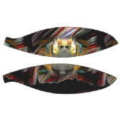 Klaar voor het opstijgen van de koude kat mini basketbal (Panelen)