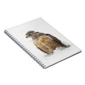 Klaar voor het sneeuwNotitieboek Notitieboek (Rechterzijde)