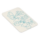 Klaar voor het strand magneet (Rechterzijde)