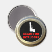Klaar voor Intruders Pistool Security Magneet (Voorkant / Achterkant)