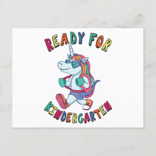 Klaar voor Kindergarten Briefkaart