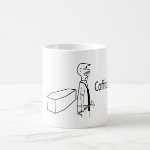 Klaar voor koffie koffiemok