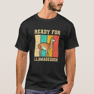 Klaar Voor Llamageddon Voor Een Llama T-shirt