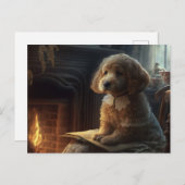 Klaar voor mijn les briefkaart (Voorkant / Achterkant)